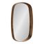 Walnut Brown Mango Wood Rectangular Vanity Mirror