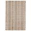 Reversible Gray Wool and Synthetic Rectangular Area Rug