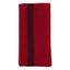 Red Cotton Banded Design Table Napkins, Set of 4