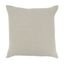 Stonewashed Linen Square Throw Pillow with Duck Feather Fill