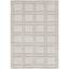 Gray Hand-Tufted Wool Rectangular 4' x 6' Area Rug