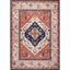 Eco-Friendly Reversible Rust Washable Area Rug, 3' x 5'