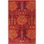 Heritage Red Hand-Tufted Wool 5' x 8' Area Rug