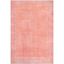 Chandler Coral Hand-Knotted Rectangular Synthetic Rug