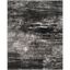 Selwyn Silver & Black Abstract Synthetic 8' x 10' Area Rug