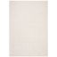 Ivory 8' x 10' Rectangular Solid Shag Area Rug