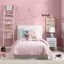 Helaine Twin Pink Heart Quilted Kids Bedding Set