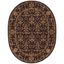 Ivory Elegance Hand-Tufted Wool Oval Rug, 54"x6"