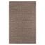 Tan and Black Geometric Braided Synthetic Indoor/Outdoor Rug