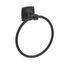 Matte Black Wall Mounted Towel Ring