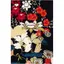 Black and Multicolor Hand-Tufted Wool 4' x 6' Area Rug