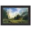 Grande Framed Mountain Landscape Canvas Painting, 47.5" x 29.5"