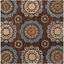 Hand-Tufted Eggplant Wool 7' Square Area Rug