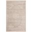 Carnegie Light Beige and Cream 3' x 5' Synthetic Area Rug