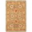 Anatolia 2' x 3' Brown and Ivory Hand Tufted Wool Area Rug