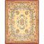 Empire Gold and Multicolor Hand-Tufted Wool Area Rug 8' x 10'