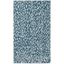 Blue and Ivory Hand Loomed Flat Weave Area Rug