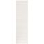 Ivory Beige Flat Woven Wool Runner Rug 2'3" x 8'