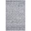 Charcoal and Ivory Hand Tufted Wool Area Rug 5' x 8'