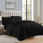 Black Queen Down Alternative Microfiber Bed-in-a-Bag Set