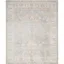 Elysian Light Blue Hand-Knotted Wool & Viscose 5'x8' Area Rug