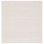 Ivory Hand-Knotted Wool Square Area Rug, 6' x 6'