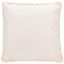 Rinley 19" Square Off-White Cotton Blend Throw Pillow