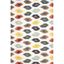 Ivory Geometric Wool 6' x 9' Handwoven Flatweave Rug