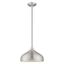 Elegant Mini Spades Pendant Light in Brushed Aluminum