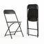 Hercules Series Black Steel Frame Folding Chair Set of 2