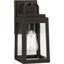 Grandbury Antique Bronze Outdoor Wall Lantern with Clear Glass