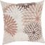 Sunny Aloha 20" Square Natural Polyester Outdoor Throw Pillow