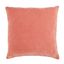 Sunbury Pink Embroidered Square Throw Pillow