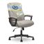 Gray Microfiber High-Back Executive Swivel Office Chair