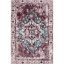 Heirloom Red Cotton Blend 24" Rectangular Easy Care Rug