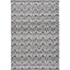 Handmade Brown and Charcoal Wool Chevron Area Rug, 4' x 6'