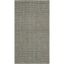 Handwoven Grey Cotton Flat Woven Area Rug 2' x 3'