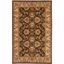 Heritage Brown and Ivory Hand-Tufted Wool Area Rug 6' x 9'