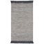 Coastal Charm Gray Cotton Hand-Woven 3' x 5' Area Rug