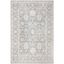 Oushak Gray Hand-Knotted Wool 6' x 9' Area Rug