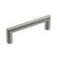 Satin Nickel 4.25" Modern Brushed Cabinet Bar Pull