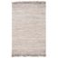 Itzel Striped Beige Multi 5' x 8' Handmade Cowhide Area Rug