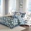 Cape Cod Coastal Charm Blue Cotton California King Comforter Set