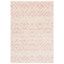 Adirondack Rose and Gold Geometric 6' x 9' Area Rug