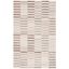 Ivory and Beige Hand-Tufted Wool Rectangular Area Rug 6' x 9'