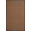 Hand-Knotted Artisan Brown Wool-Cotton Area Rug - 4' x 6'