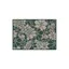 Modern Floral Green Synthetic 2'x3' Indoor/Outdoor Flatweave Rug