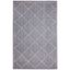 Navy Malibu Checker Diamond Flatwoven Indoor/Outdoor Rug