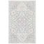 Elegant Heritage Blue Wool 4' x 6' Hand-Tufted Area Rug