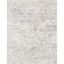 Gray Abstract Hand-Knotted Wool Viscose 8' x 10' Rug